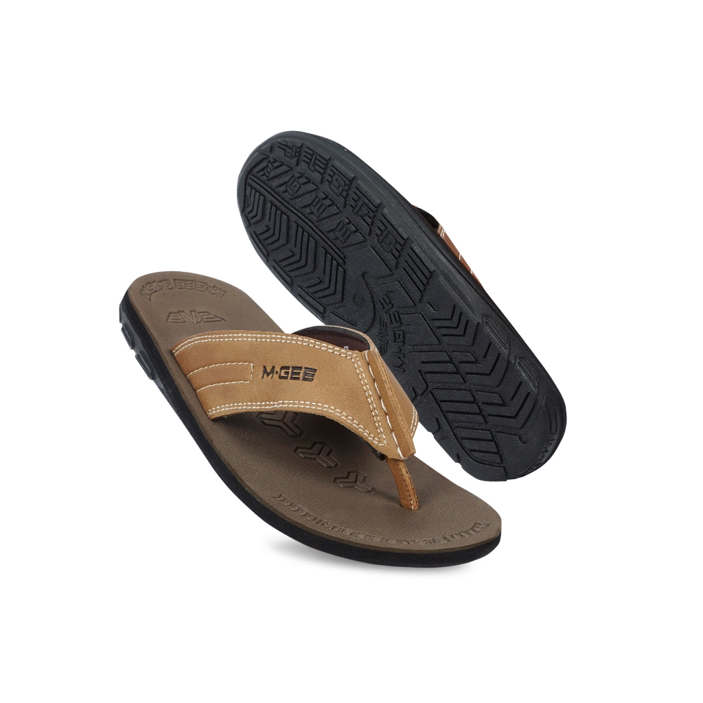 M.Gee Sandal Pria Sendal Casual Mgee Original MG-MEXICO Kamel