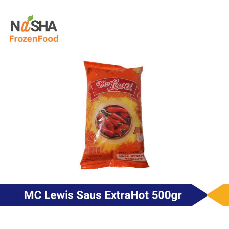 

Mc Lewis Saus Extra Hot 500gr