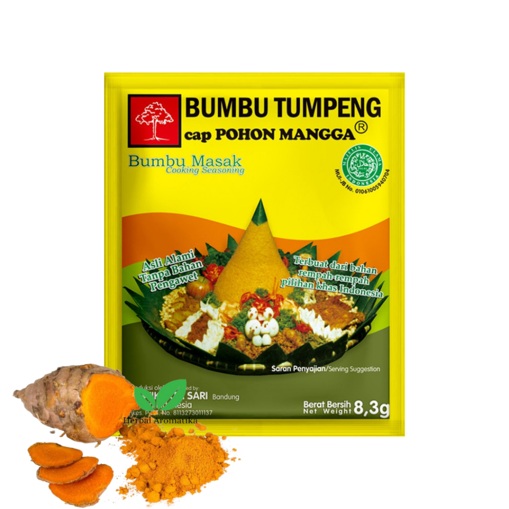 

Bumbu TUMPENG Instan Kemasan Hemat - Bumbu Masak Dapur Cap Pohon Mangga - Pomang