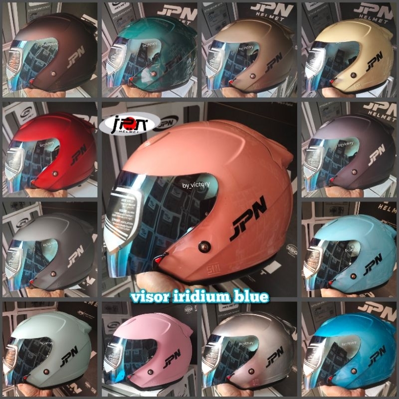 Helm JPN Galaxy Visor rainbow series