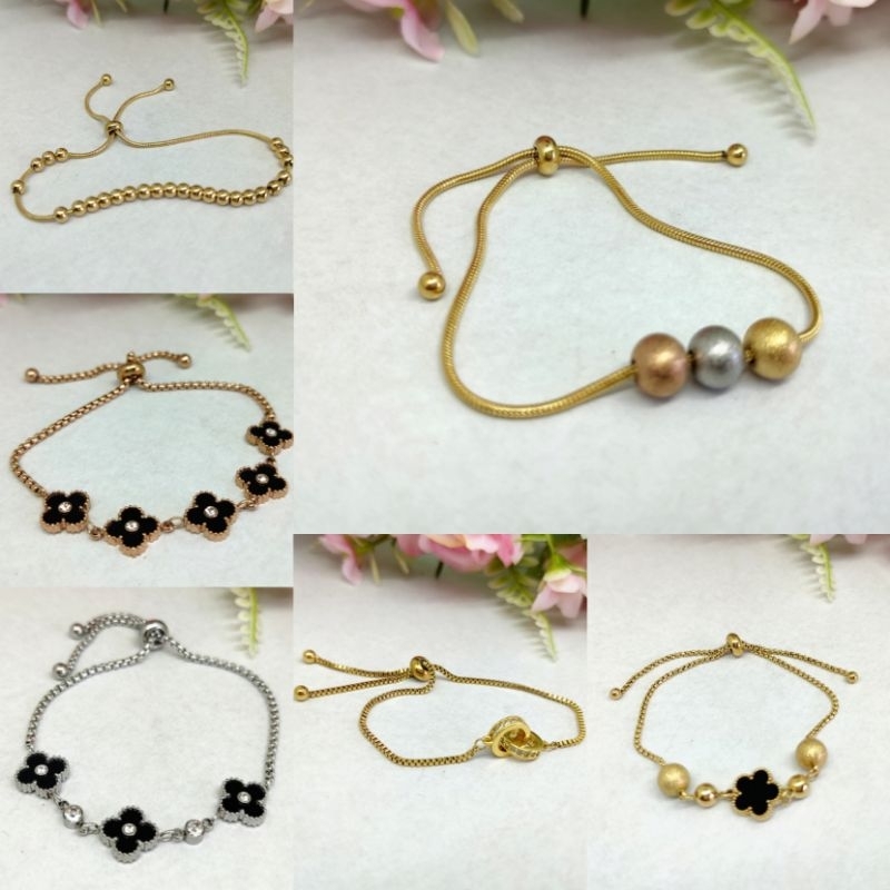 Gelang serut korea style titanium 316L