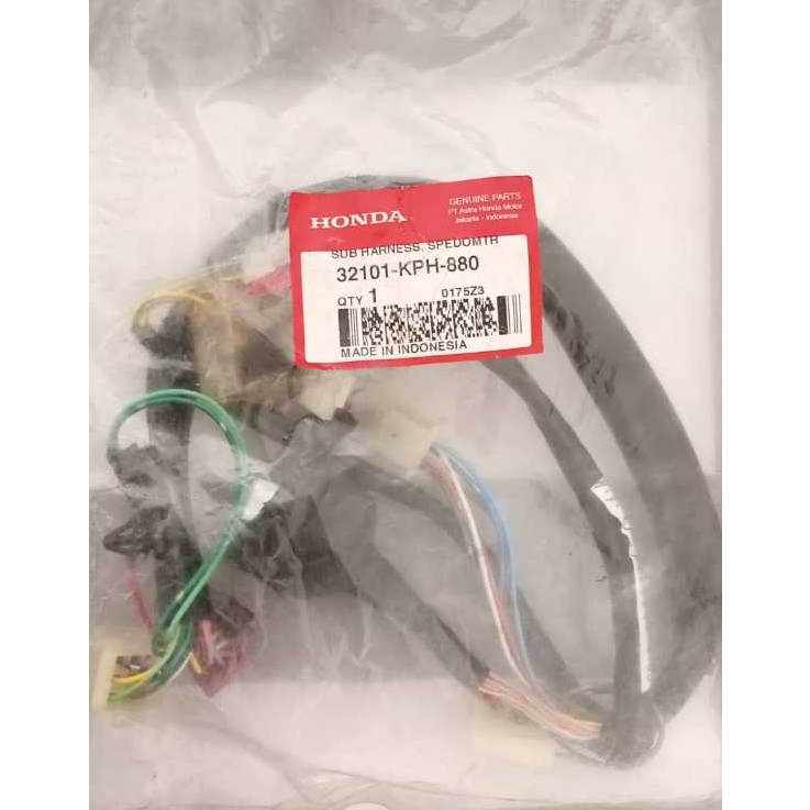 Sub Harness Speedometer Kabel Body Speedometer Socket Putih Honda Kharisma 125CC 32101KPH880