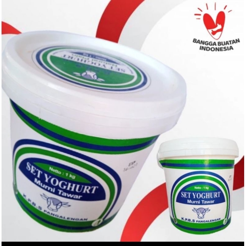 

Set Yoghurt KPBS Premium Plain 1 Kg