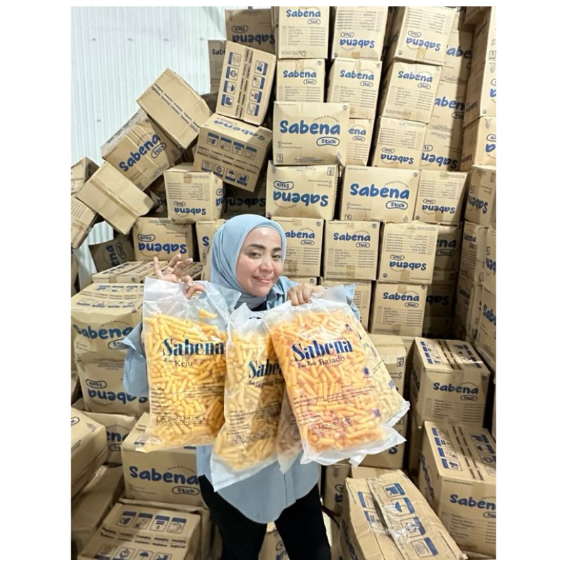 

Sabena Snack Viral Musdalifah 1 Karung 360gr