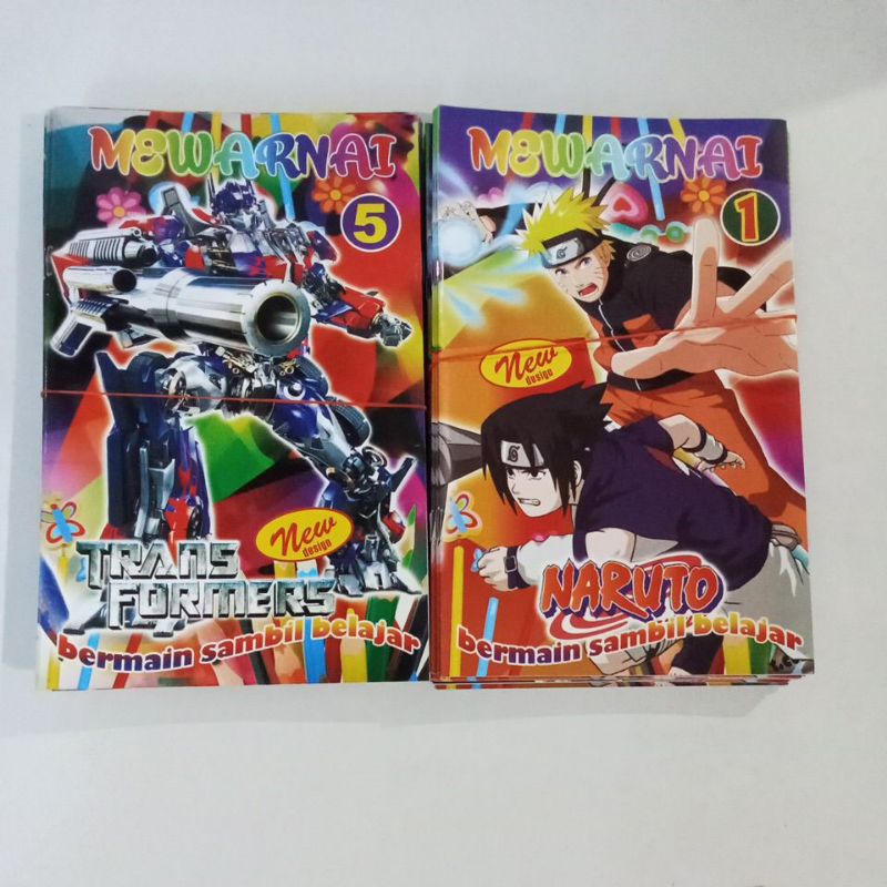 

Isi 25 pcs Mewarnai Jumbo Colouring Book Coloring ukuran 15 x 25 cm mainan anak jadul jaman dulu viral murah trendi toys