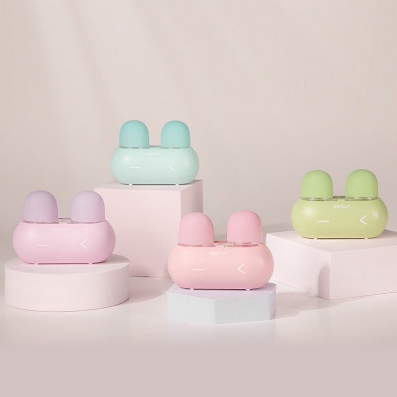 Alat Pembersih Softlens Eyekan Pastel / Mesin Cuci Otomatis Softlens / Pembersih Softlens Otomatis