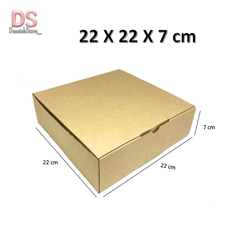 

[Ready] DStore Kardus 22x22x7 cm Die Cut Easy Usage