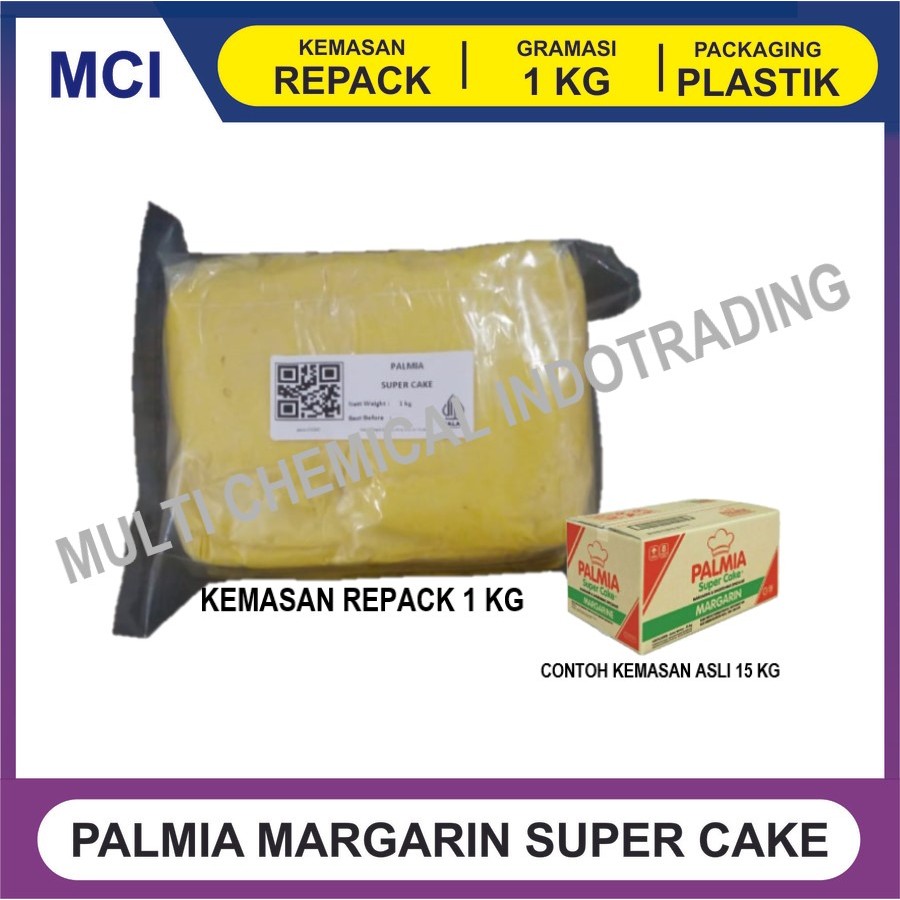 

PALMIA MARGARIN SUPERCAKE SUPER CAKE - REPACK 1 KG