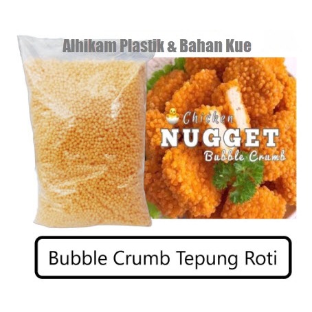 

PREMIUM BUBBLE CRUMB TEPUNG ROTI REPACK 250g / TEPUNG ROTI PANIR CRISPY CRUMBS