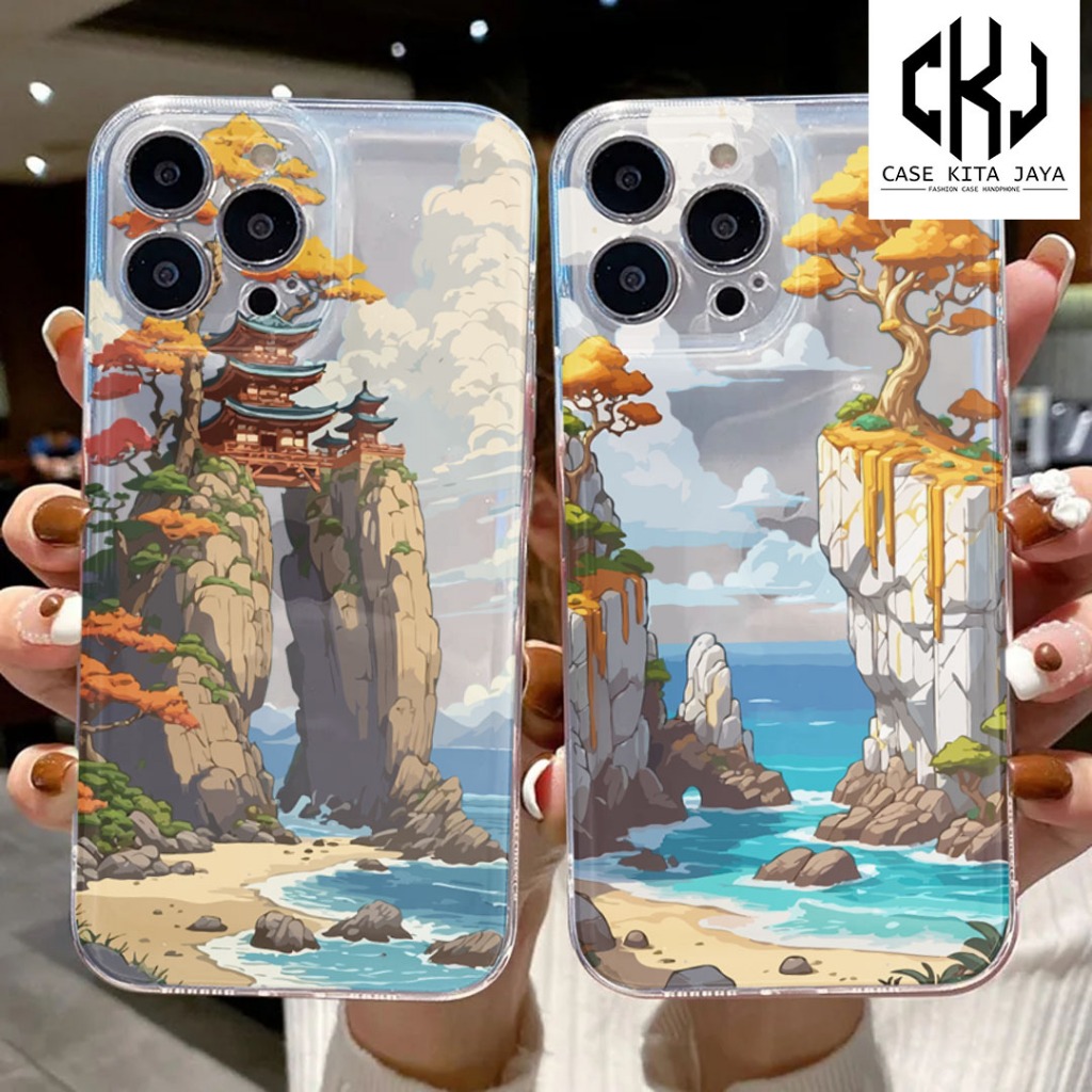 Case TECNO SPARK 20 TECNO 20C TECNO 20 PRO TECNO GO 2023 TECNO GO 2024 - Casing Hp Motif LAND1 - Cle