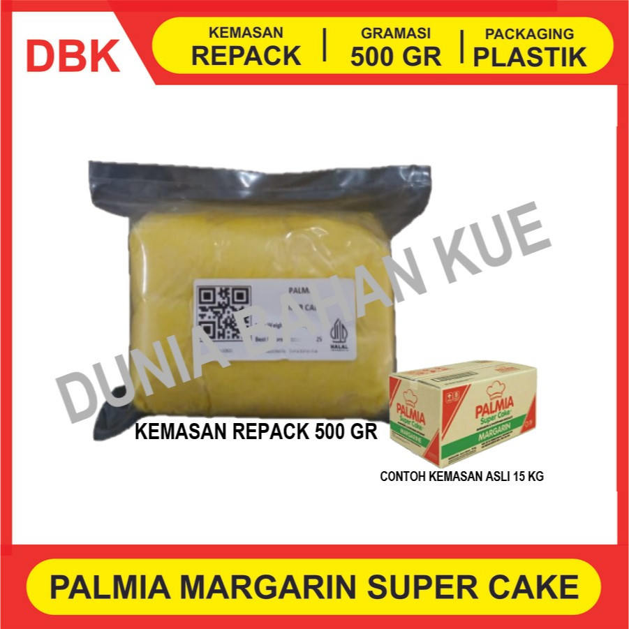 

PALMIA MARGARIN SUPER CAKE REPACK 500 GR