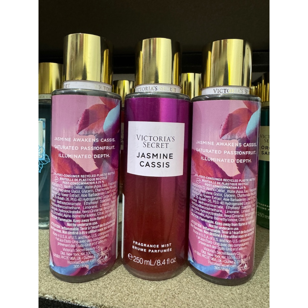 VICTORIA’S SECRET VS JASMINE CASSIS FRAGRANCE BODY MIST 250ML ORIGINAL PERFUME PARFUM
