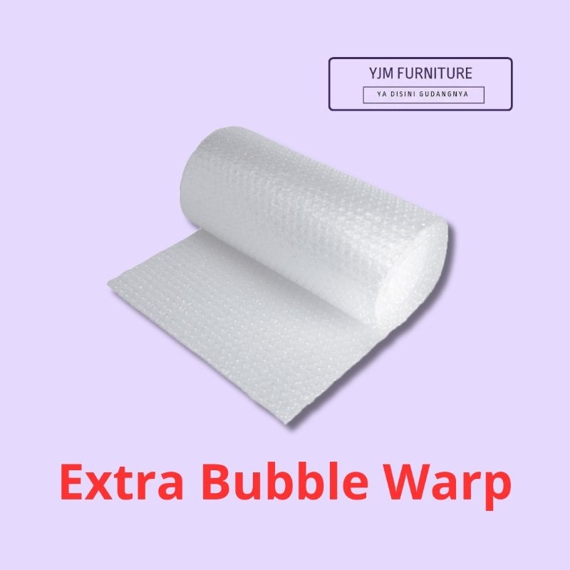 

Tambahan Bubble Wrap / Extra Bubble Wrap / Keamanan Tambahan