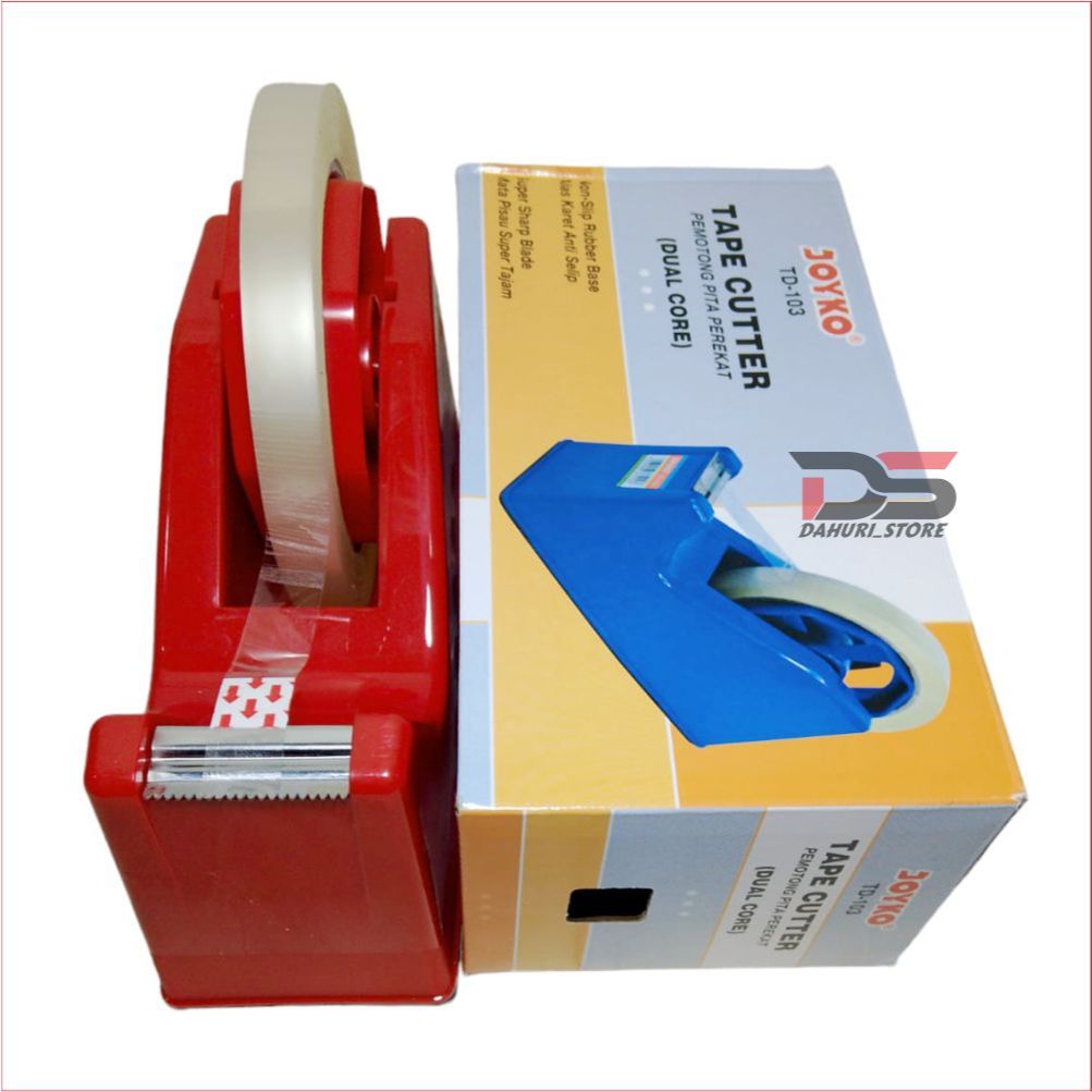 

Tape CUTTER SOLATIP Dispenser SOLATIP Joyko TD 103 Tape Cutter Tempat Pemotong Lakban Isolasi SF6
