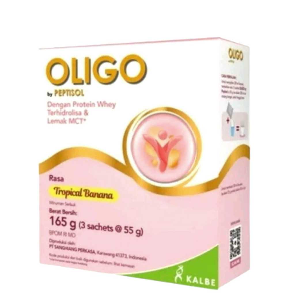 

Oligo 165 gram - Nutrisi untuk Kebutuhan Pasien Gangguan Pencernaan