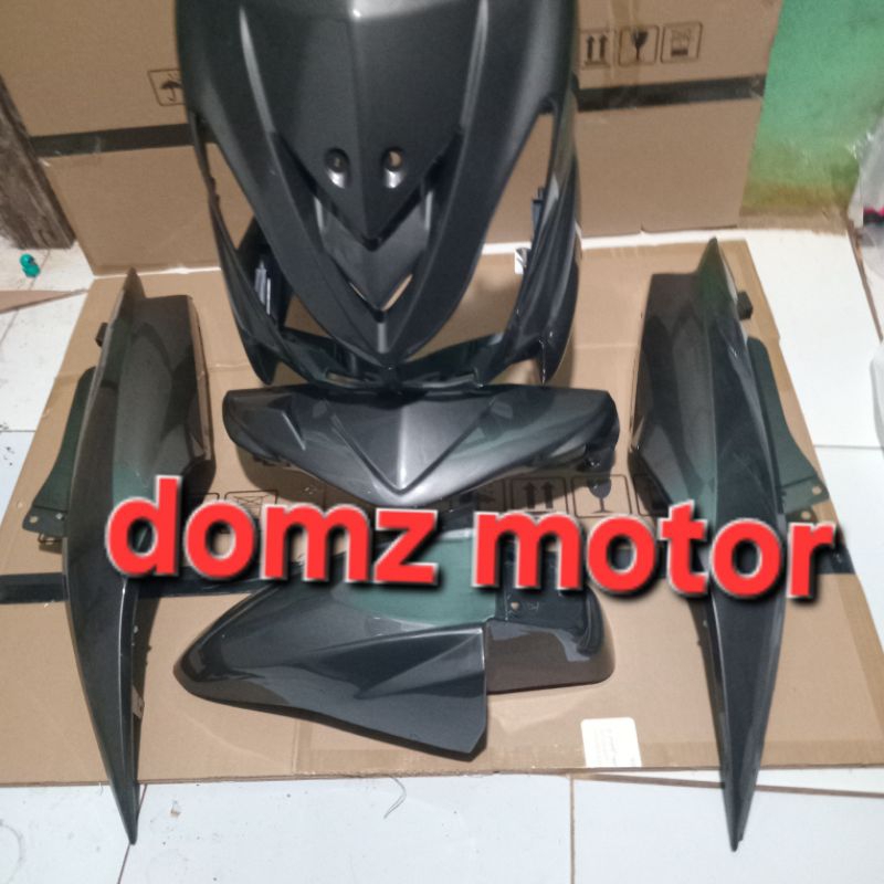 cover full body halus yamaha mio soul karbu lama warna abu abu