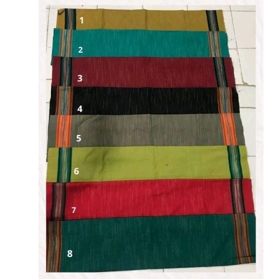 Kain lurik gerimis tumpal/ ASLI PRASOJO/ KATUN MURAH