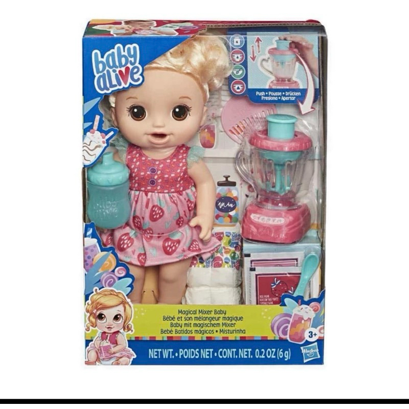baby alive magical mixer baby *NEW* ORI