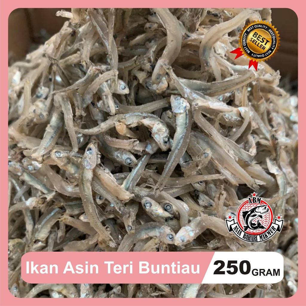 

Ikan Asin Teri Buntiao Vip Tri Kacang Super 250 gr