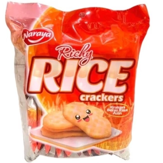 

NARAYA RICHY Rice crackers 105gr krekers beras