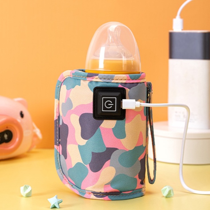 SENSASIONAL Tas Penghangat botol susu portable alat penghangat asi bottle warmer portable penghangat