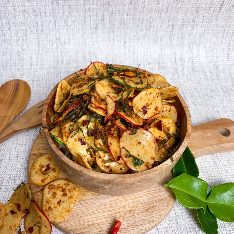 

seblak cikur kerupuk kering pedas gurih manis 500-1000gr