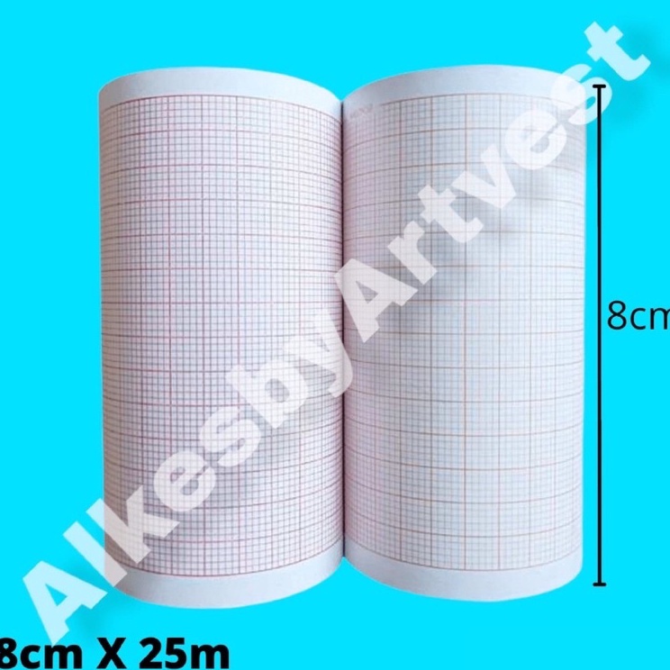 

Kes EcgEkg Roll 8mm X 25m