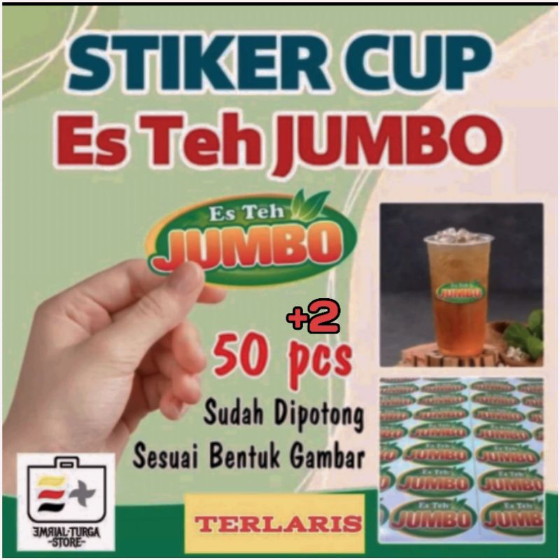 

Stiker Label Cup Es Teh Jumbo Cromo