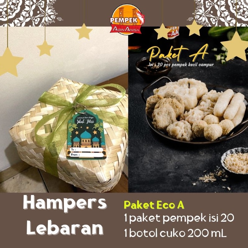 

SPESIAL HAMPERS LEBARAN Idul Fitri Pempek Palembang Parsel Murah