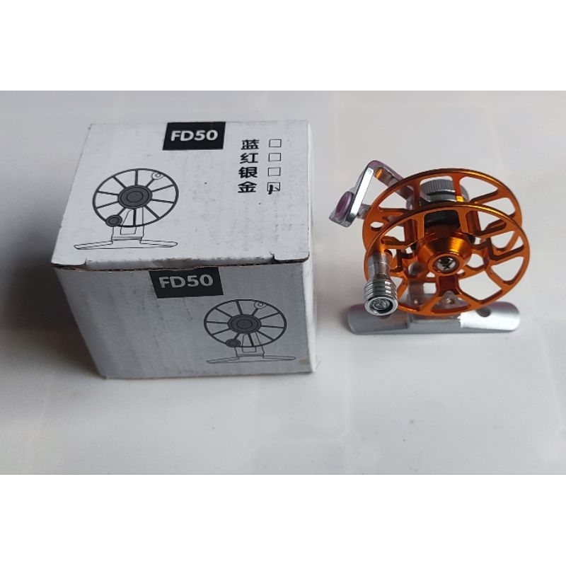 Reel Pancing Tokos katrol kerekan pancing fishing material full metal gulungan tegek reel tokos FD50