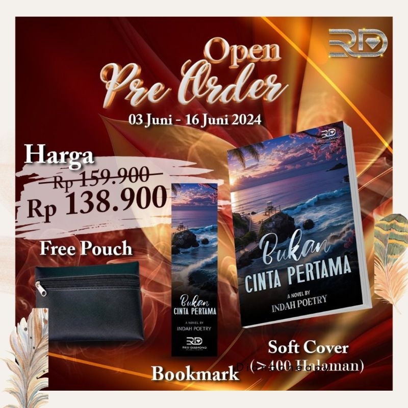 Bukan Cinta Pertama Indah Poetry Novel