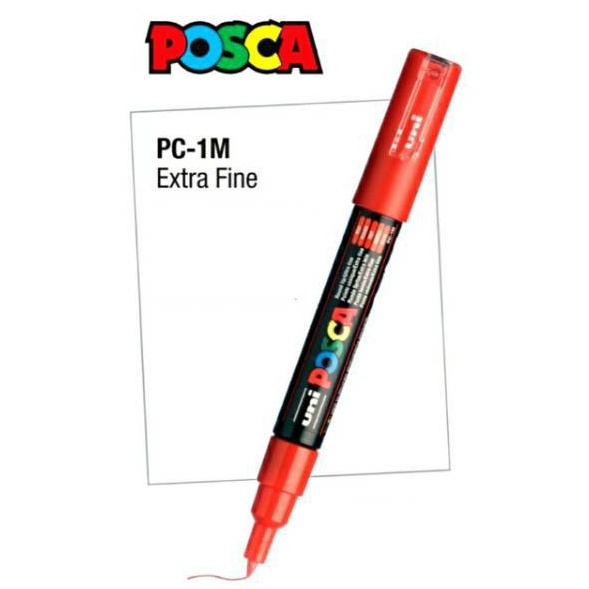 

Uni Posca Paint Marker PC1M Extra Fine Point Nib size 7mm