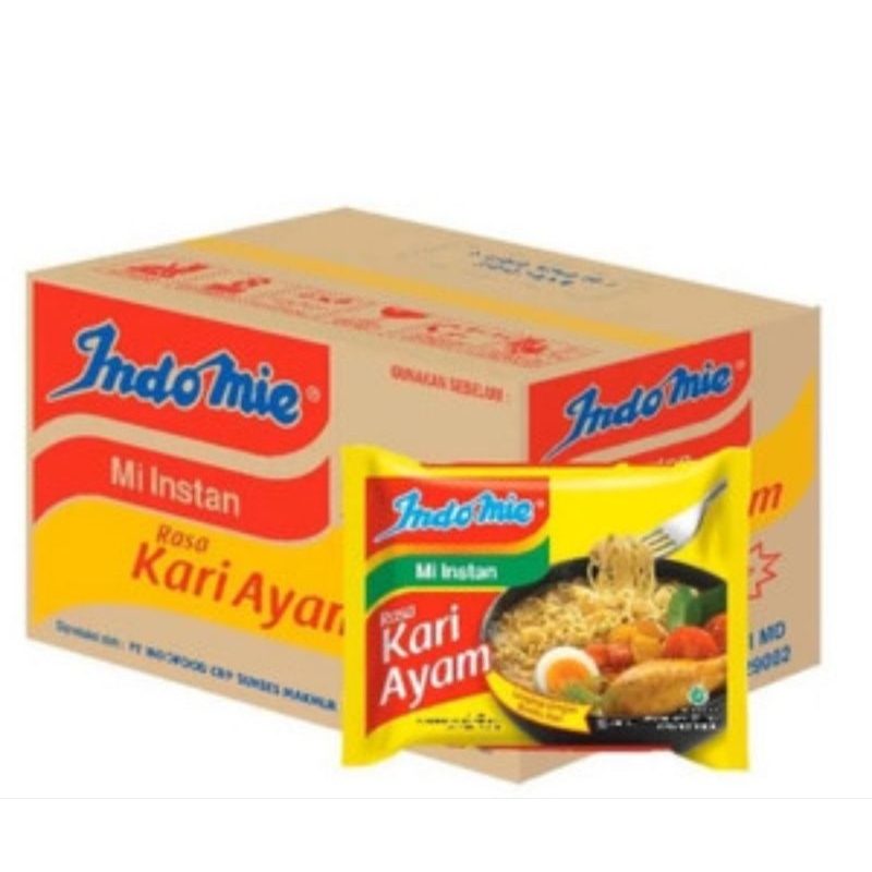 

INDOMIE RASA KARI AYAM 1 DUS (40pcs)