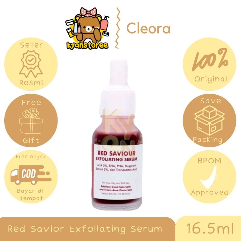 CLEORA RED SAVIOUR EXFOLIATING SERUM