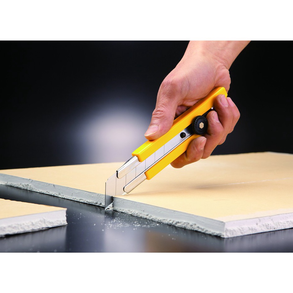 

OLFA Pisau Cutter 25mm H1 Extra HeavyDuty Classic Rubber Grip Utility