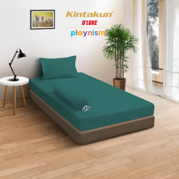 Aesthetic Playnism - Unik x Kintakun 90 Indranila /100/120 D’LUXE Sprei 200 Polos 90 Berkualitas