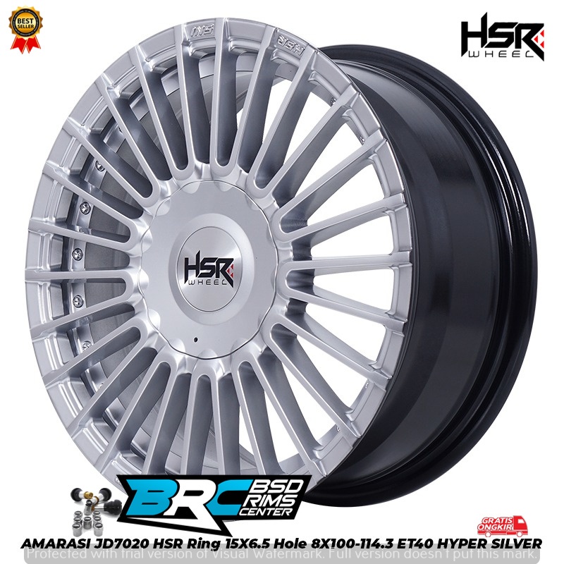 VELG HSR BUAT MOBIL Avanza Avanza New Kijang LGX Veloz Baleno Esteem Ignis VELG HSR AMARASI RING15