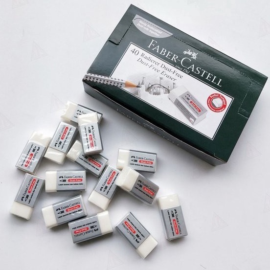

LUSIN Penghapus Pensil Faber Castell Dust Kecil MURAH