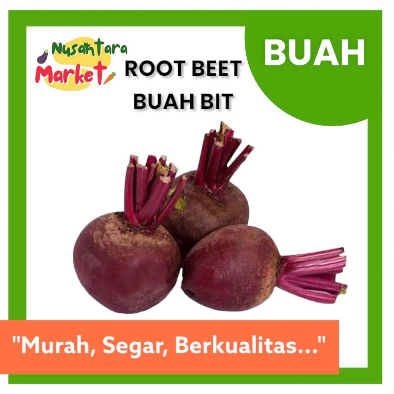 

BUAH BIT | BEET ROOT | 1KG | NUSANTARA MARKET
