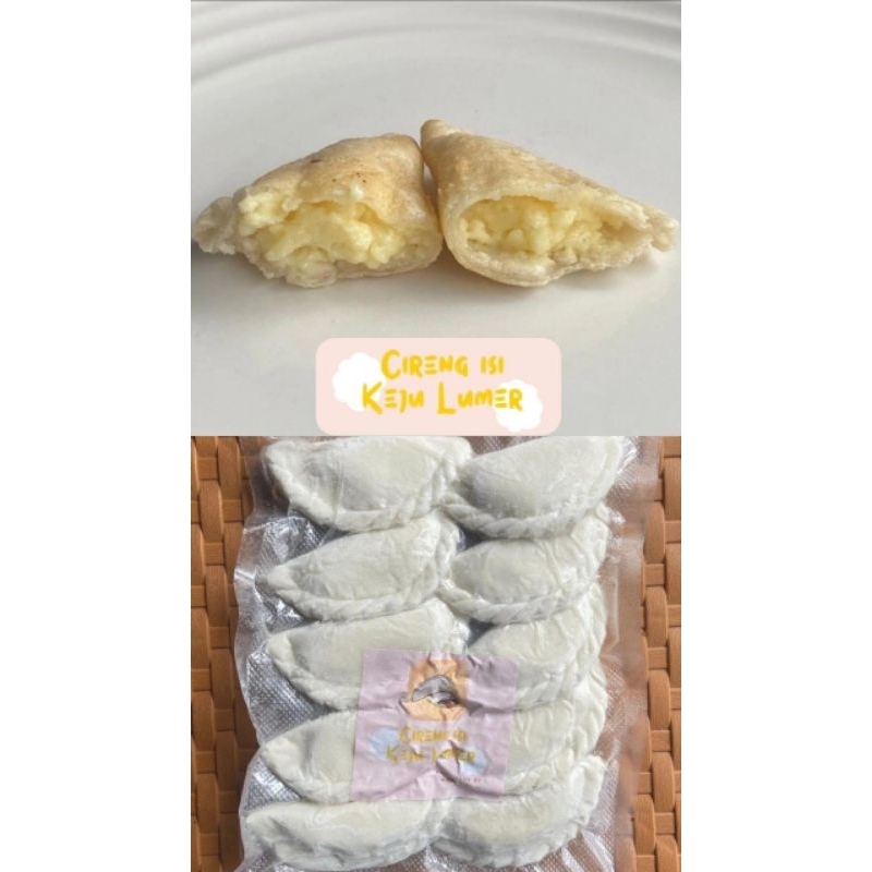 

Cireng isi Keju Lumer