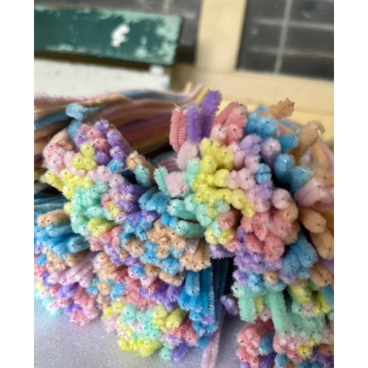 

Proses sekarang 1pcs Kawat Bulu Kawat Mercy Pipe Cleaner Kawat Bulu Pastel