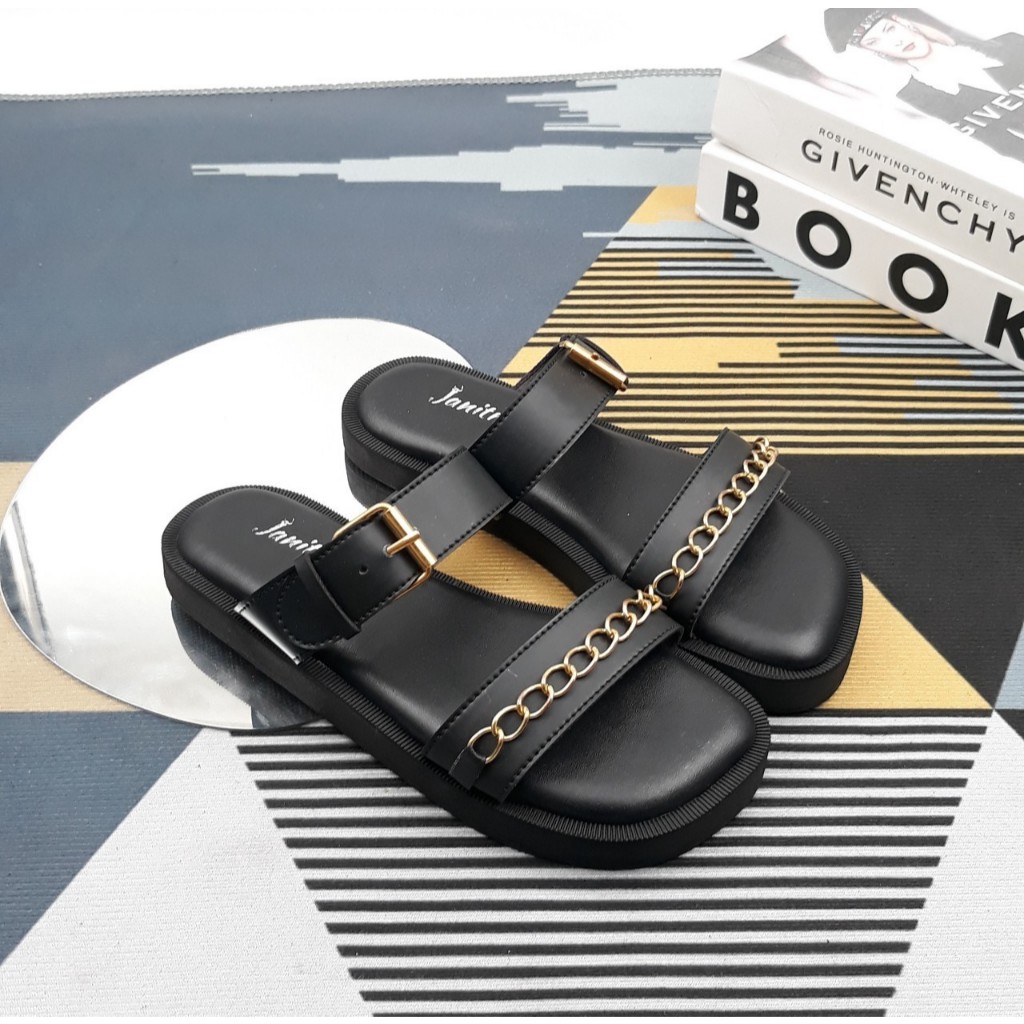 SB || Aminda Sandal Wanita Rantai