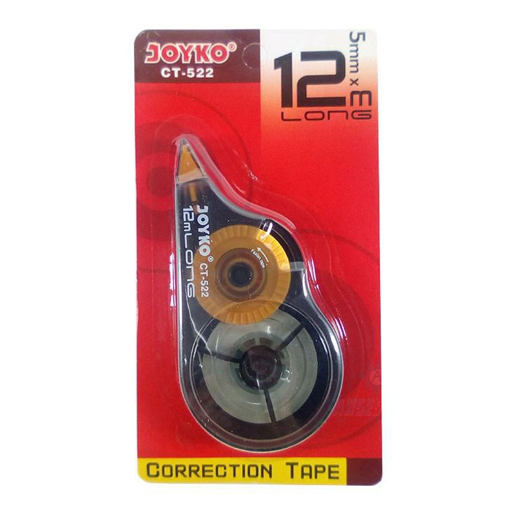 

Baru Corretion tape Joyko CT522 harga terera selusin isi 12 pcs
