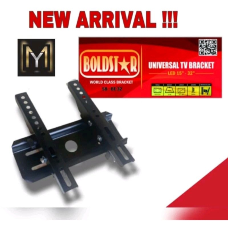 BRAKET UNIVERSAL  BREKET TV LED  STAR 24 - 32 INCH KOKOH