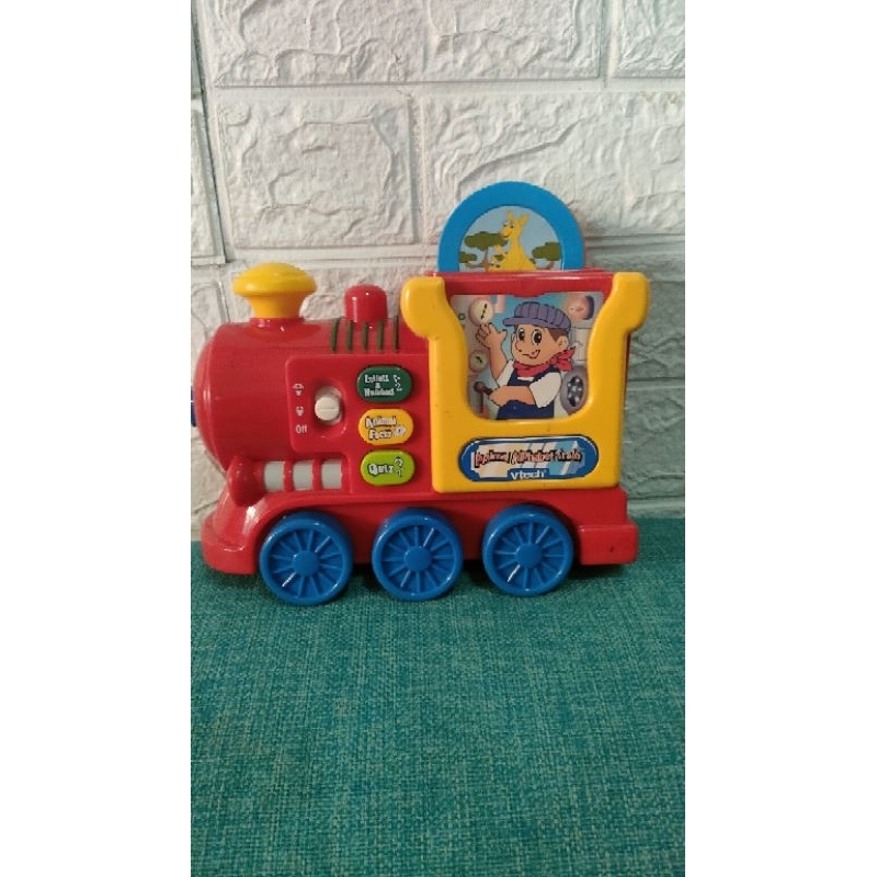 kereta elc animal alphabet train ORI prelove
