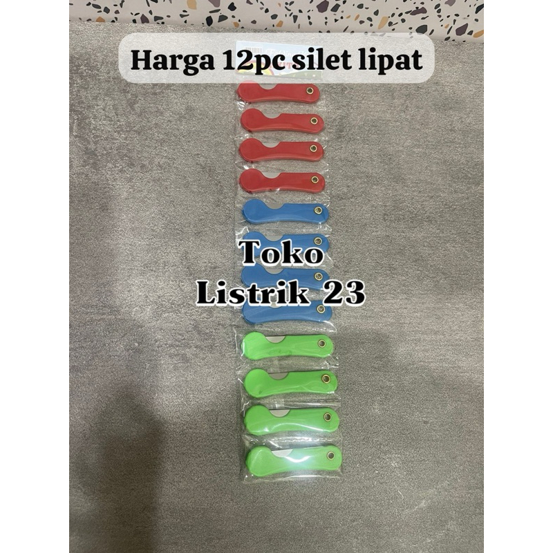 

SILET LIPAT / folding knife ecer / renteng