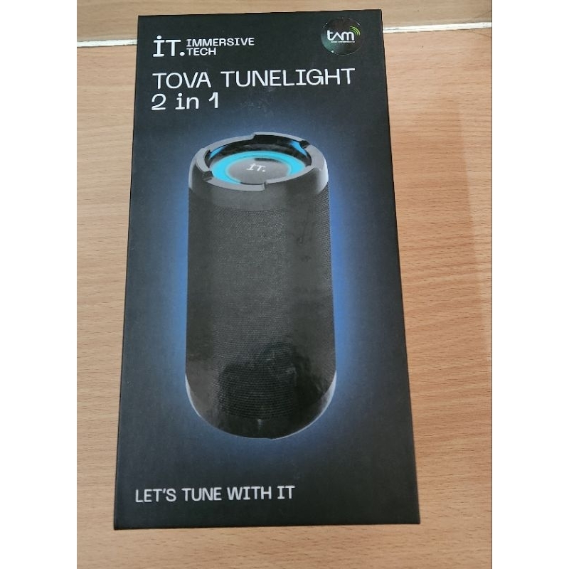 Bluetooth Speaker IT Immersive Tech Tova Tunelight