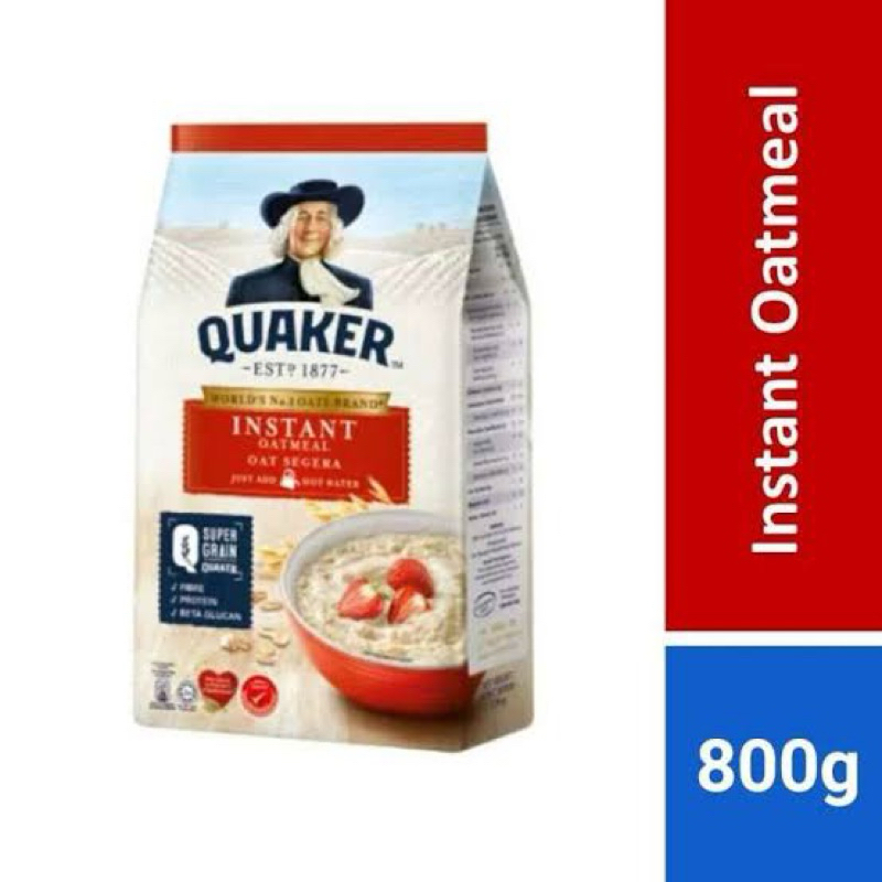 

Quaker Instan Oatmeal 800gr