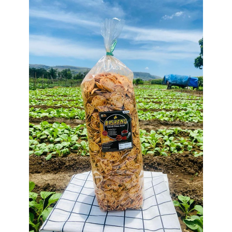 

Basreng Bana Koin Cikruh Pedas dan Ori 1.8kg