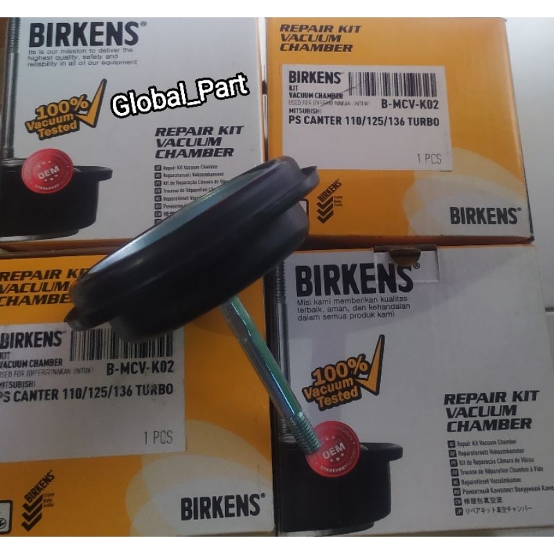 karet vakum engine brake ps110 125 136 boot vacum tabung brik valve rem Mitsubishi 110 125 136 cante